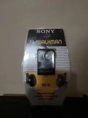 SONY FM Walkman SRF-36 FM Stereo Receiver with SONY TRH-2 New