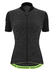 Santini Colore Puro Women's Jersey - Black Size S