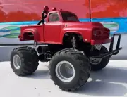 1989 Tamiya Midnight Pumpkin RC 1:12 Scale Painted Assembled Kit 58070 LE RED