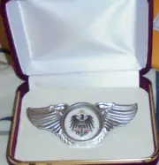 Royal German Prussian Battle Black Eagle War BikerJacket Vest Pin Badge Uniform