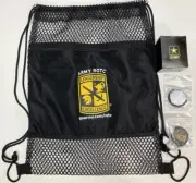 US Army Bundle Mini Bluetooth Speaker Mesh Backpack Gym Bag 2 Phone Accessories