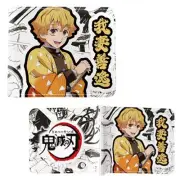 New Zenitsu Agatsuma Style A DEMON SLAYER BiFold Wallet Kimetsu no Yaiba