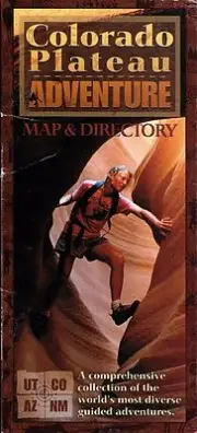 Colorado Plateau, Adventure Map & Directory, by Time Traveler Maps