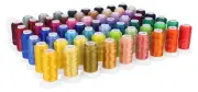 63 Color Polyester Embroidery Machine Thread Set - 550 Yard Spools
