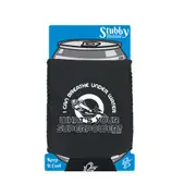 Ow I Can Breathe Under Water Whats Your Superpower - Funny Novelty Stubby Holder With Base