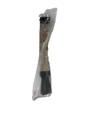 STRAIGHT RAZOR STROP RED DEER LEATHER 20" BARBER STROP w/ SILVER RING NIP UNOPEN