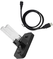 RORPOIR 4-Slot Charging Dock for Controllers Led Light Column Charging Station 5v Power Supply