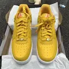 Size 8.5 - Nike Women's Air Force 1 07 SE 40th Anniversary 'Yellow Ochre' DQ7582