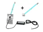 24VAC UV LIGHT AIR PURIFIER FOR AC HVAC COIL + TWO 14″ BULBS - Breath Clean Air!