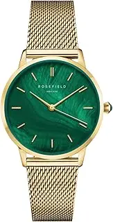 [Rosefield] Pearl Edit Emerald Green with Emerald Green Dial and 36mm Gold Case PEGMG-R10 Stainless Steel