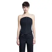 [ALEXANDER MCQUEEN] Corset Top Black