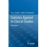 STATISTICS APPLIED TO CLINICAL STUDIES