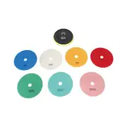 8Piece Diamond Polishing Pads 5 Inch Wet Dry Set For Quartz Stone Polishing NEW