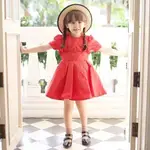 韓國ALLOCOTTON紅色洋裝