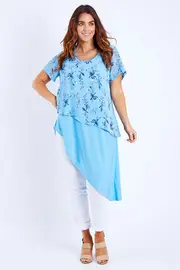 Long Line Overlay Top--COR-LOT25394