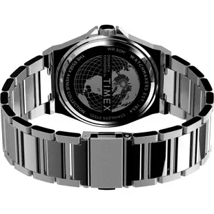 【TIMEX】天美時 風格系列 經典潮流大數字手錶 ( 深藍 / 銀 TXTW2U42400)