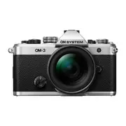 OM System OM-3 12-45mm Lens Kit - Silver