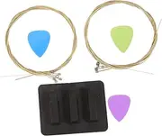 OFFSCH 5 String Bass Guitar Strings Set Guitar Accessories Tool Kit for Guitar Care