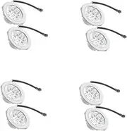 NOLITOY 4pcs 12v Range Hood Led Bulbs Kitchen Hood Lights Oven Light Bulbs Replacement Halogen Alternative