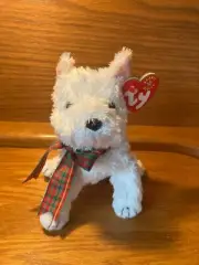 Kirby the Terrier TY Beanie Baby MINT Condition WITH Tags BEANIE BABIES RETIRED