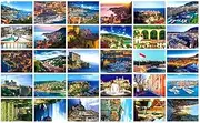 30 PCS 1 Set Postcard Souvenir Gifts Collection Postcards Set Cards Collectible Set Monaco Postcards E09