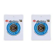 2x 3PK Martin Guitar MA540PK3 Authentic Strings 92/8 Phosphor Bronze Light