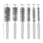 Cleaning Brush Drilling Brushes 6 Sizes 8mm Cleaning Brushes Stainless Steel New