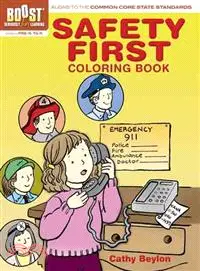 在飛比找三民網路書店優惠-Safety First Coloring Book