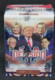 2016 Decision Political Trading Cards Blaster Box