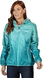 [REGATTA] Women's Leera Iv' Breathable Taped Seams Mesh Lined Hooded Packable Jackets Waterproof Shell