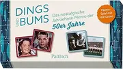 Dings und Bums: Das nostalgische Jahrzehnte-Memo der 50er-Jahre | Memo-Spiel mit 40 Karten in Einer hochwertigen Box
