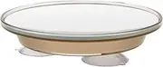 minkissy 20x Magnifying Mirror with 3 Suction Cups Wall-Mounted Makeup Mirror 15CM Round Mirror Bathroom Vanity Mirror for Men Women-Golden