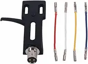 1 Set Turntable Headshell Mount Replacement Phonograph Head Holder Stylus Wire for Professional Cartridges Technics Bracket