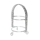 Iron 2- Cupcake Platter Display Stand Serving Plate Rack Holiday Banquet