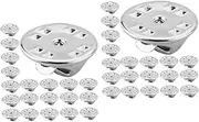 [TEHAUX] 300 Pcs Jewelry Supplies Playset Accessories Jewelry Accessories Craft Making Blank Compact Pin Keeper Brooch Tie Wear-resistant Pin Backs Home Supplies Pin Clutch Badge Holder