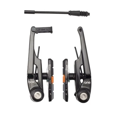 One 85 Millimeters Oversized BMX V Brake with Sealed Bearing Pivots, Flexible...