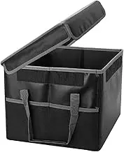 IsMwav Fireproof File Box File Storage Box,Fireproof Storage File Cabinet with Lock,Portable,for Letter/Legal Folder