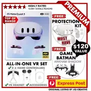 Meta Quest 3 512GB FREE Protection Kit + FREE Batman Game + EXPRESS Post AU