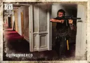 Walking Dead Season 8 Part 1 BASE Trading Card #31 / OUTNUMBERED