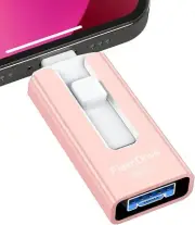 Sunany 256GB USB Flash Drive – 4-in-1 Memory Stick for iPhone, Android, PC – Pho