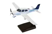 Herpa 490153 United Airlines Aviate Cirrus SR20 Desk Top Model 1/40 AV Airplane