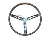 260-70W Mopar 1970 A,B,C-Body Rallye Woodgrain Steering Wheel