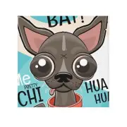 Cute Dog Face Towel - Fun & Quirky Pet Lover Gift