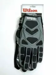 NEW Wilson Football MVP Tacktech Lineman Gloves Youth S WTF9341GYS
