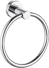 FCFZBTBNM Towel Ring Hand Towel Holder for Bathroom 304 Stainless Steel Hand Towel Racks Wall Mount Bathroom Hardware Round Towel Hanger Towel Ring
