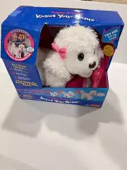 Fisher Price PUPPY GROWS AND KNOWS YOUR NAME Poodle Interactive/Programmable NIB