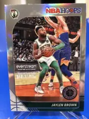 2020 Hoops Premium Stock Jaylen Brown Silver Prizm Parallel