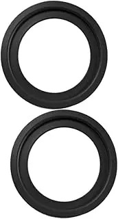 SHINEOFI 2Pcs Rv Toilet Seal Replacement Rubber Flange Kit Easy Installation for Rv Toilets Durable Leak Control and Prevention Compatible with Rv Series