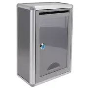 Ballot Box with Lock Office Wall-mount Mailboxes Lockable Comment