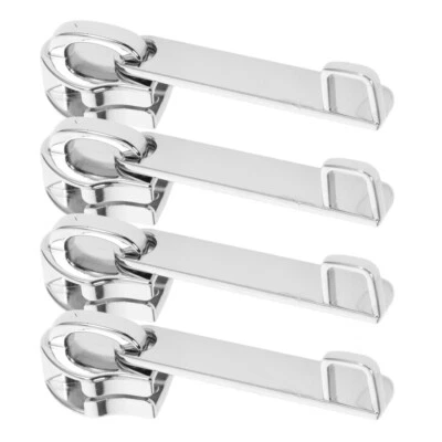 4 Pcs Explosion-proof Zipper Suitcase Pull Head Replacement Parts